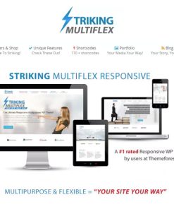 Striking MultiFlex & Ecommerce Responsive WP Theme