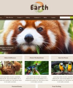 Earth - Eco/Environmental NonProfit WordPress Theme