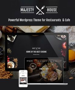 Majesty - Restaurant WooCommerce WordPress Theme