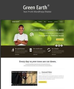 Green Earth - Environmental WordPress Theme