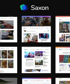 Saxon - Viral Content Blog & Magazine WordPress Theme