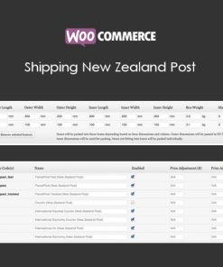 WooCommerce Shipping New Zealand Post